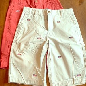VIneyard Vines Boys Flag Whale Shorts 🐳
